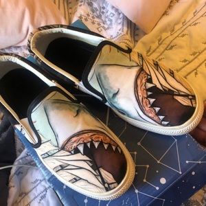 Shark Slip On Shoes